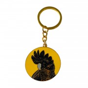 Keyring | Black Cockatoo